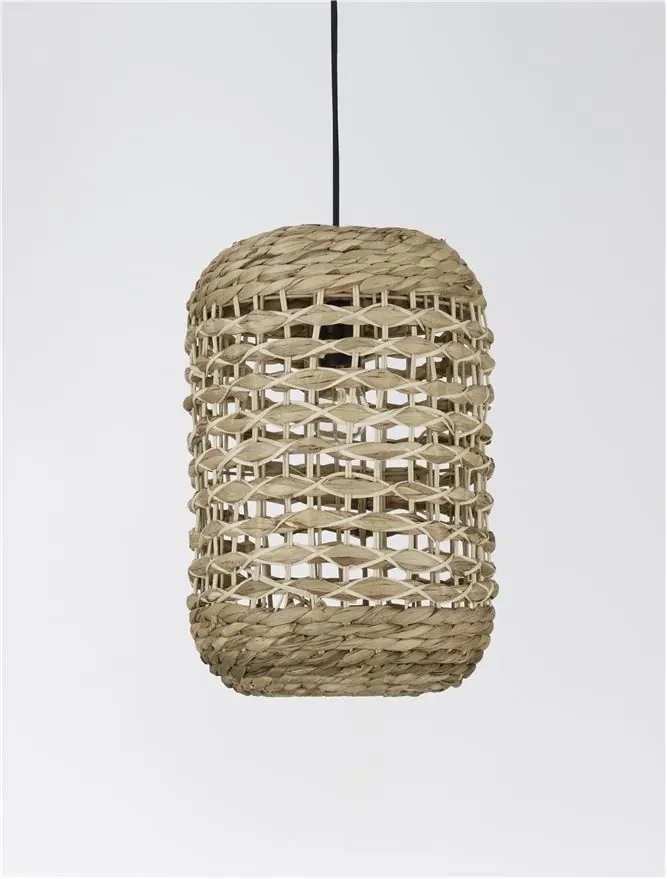 Lustra / Pendul modern design natural GRIFFIN D-27cm