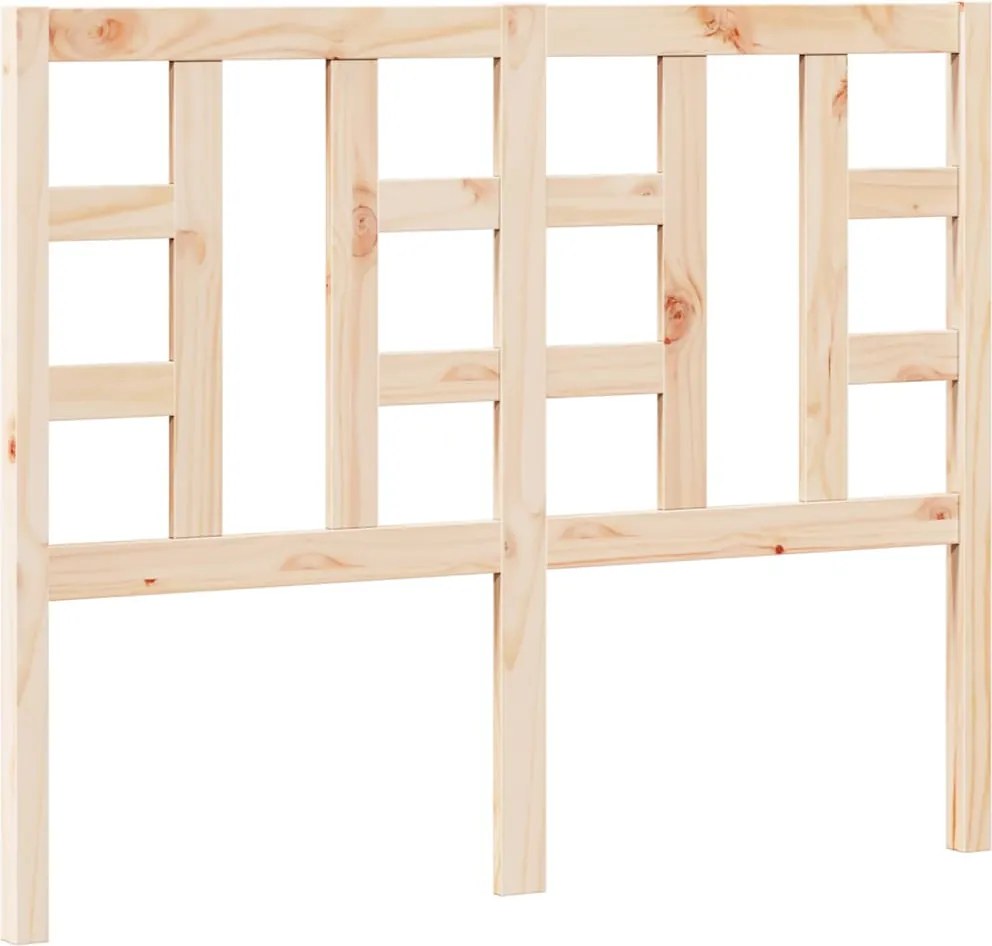 vidaXL Tăblie de pat, 126x4x100 cm, lemn masiv de pin