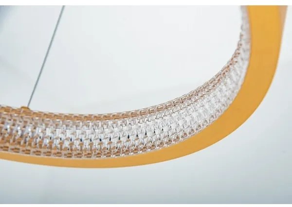 Lustră LED pe cablu dimabilă LED/36W/230V auriu Zambelis 2006