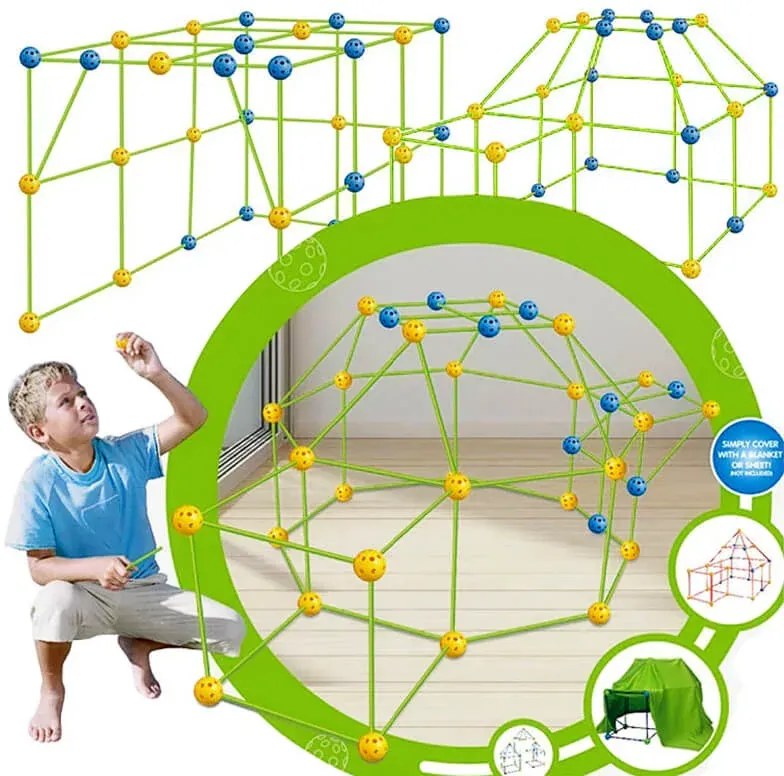 Trusă de construcție Funstruction - 51+36 buc
