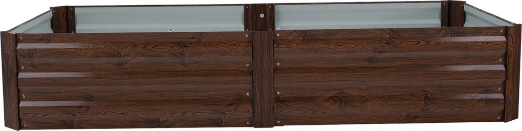 Strat înălţat de grădină, maro, oţel, NONKY TIP 7