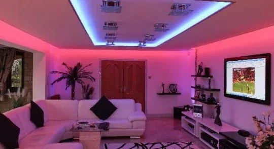 Banda LED color 3528 - 5 metri - set complet
