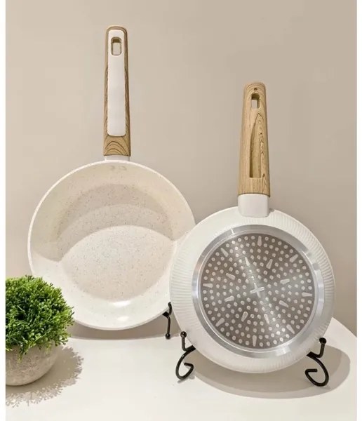 Tigaie BIANCO 28 cm crem/maro