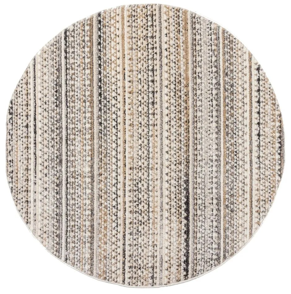 Covor bej rotund 160x160 cm Camino – Flair Rugs