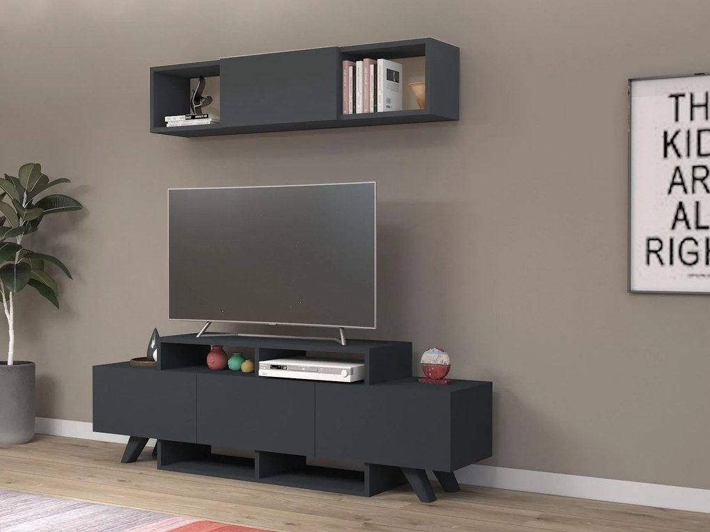Mobilier living Duvabu (antracit) . 1095608