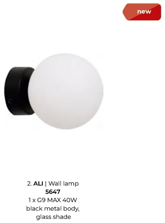 Aplica de perete design modern Ali