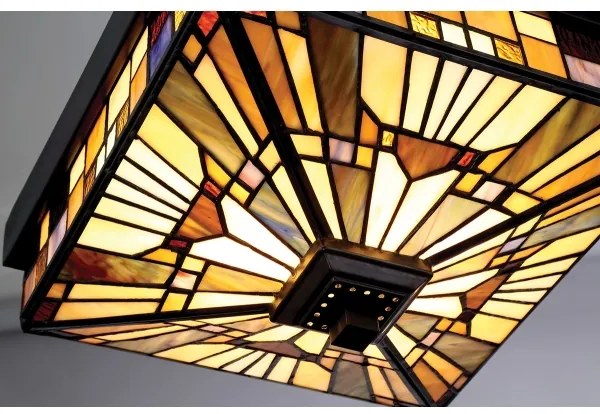 Plafonieră de exterior INGLENOOK Elstead QZ-INGLENOOK-F - 2xE27/60W/230V IP44