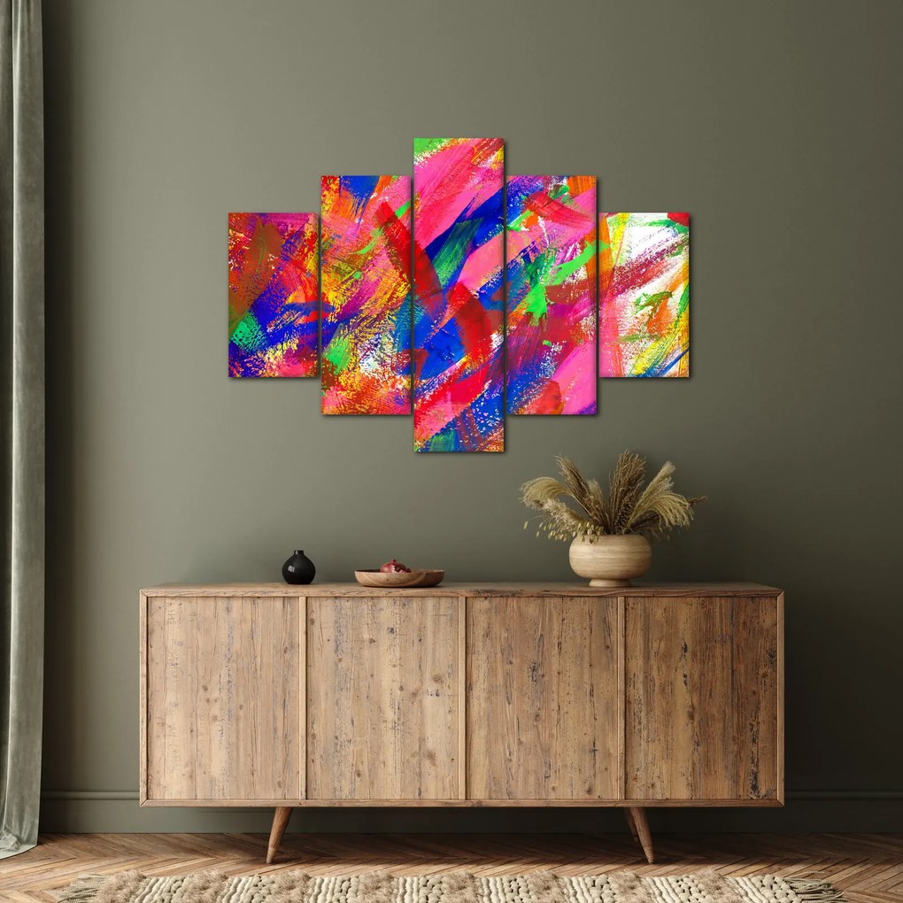Tablou - Abstract colorat (150x105 cm)
