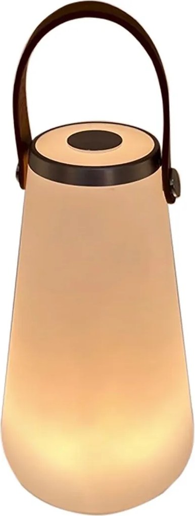 Lampă de masă DKD Home Decor Alb Maro 13,5 x 13,5 x 23 cm