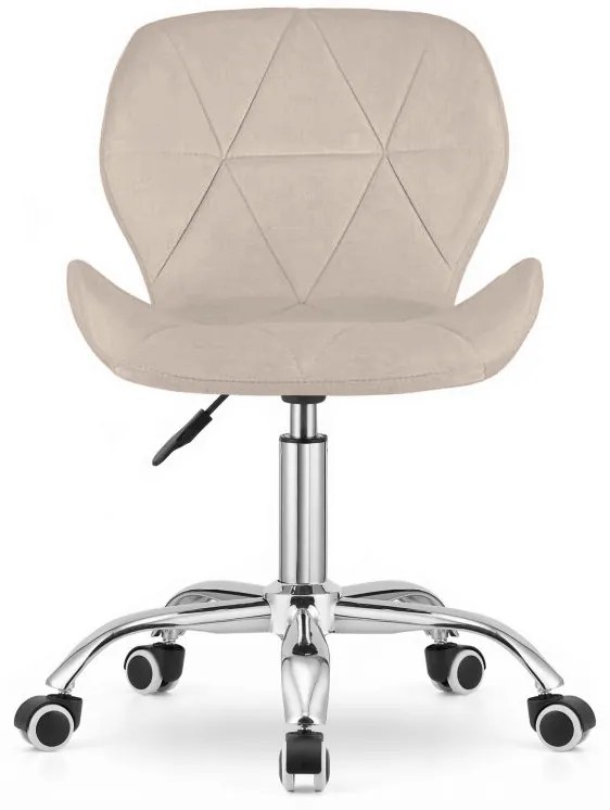 Scaun de birou AVOLA VELVET bej