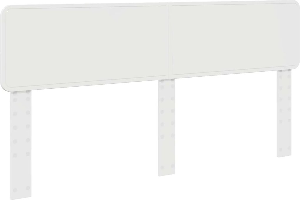 vidaXL Tăblie cap Alb 200 cm Lemn compozit