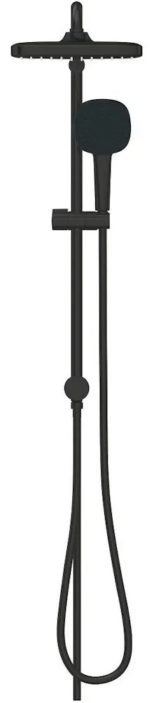 Coloana dus fara baterie Grohe Tempesta System 250 Cube, negru mat