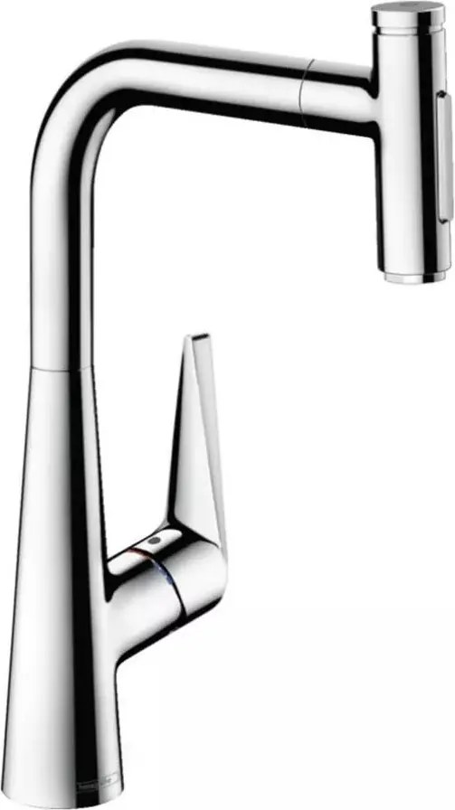 Baterie bucatarie cu dus extractibil Hansgrohe Talis M51 300 sBox cu 2 jeturi
