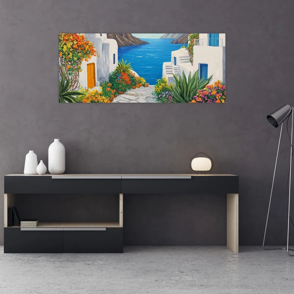 Tablou - Alee grecească (120x50 cm)