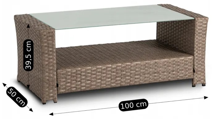 JAKS Mobilier ratan bej Florida