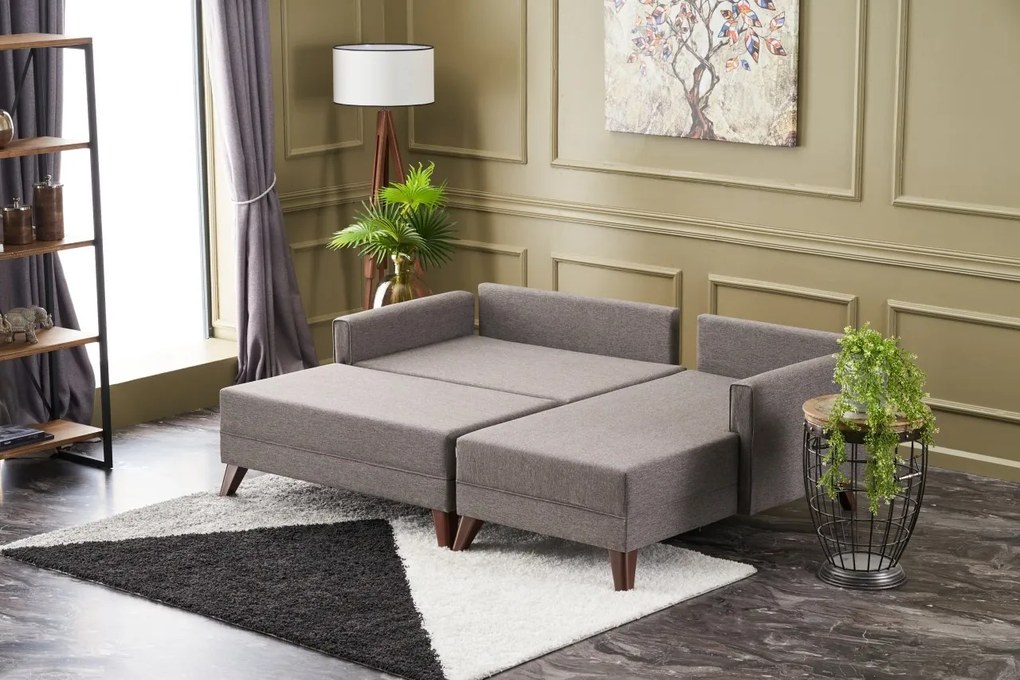 Canapea extensibilă Bellina Mini Mini (maro) (D). 1063013