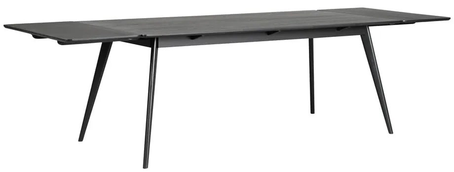 Masă de dining extensibilă cu blat cu aspect de lemn de frasin 90x190 cm Yumi – Rowico