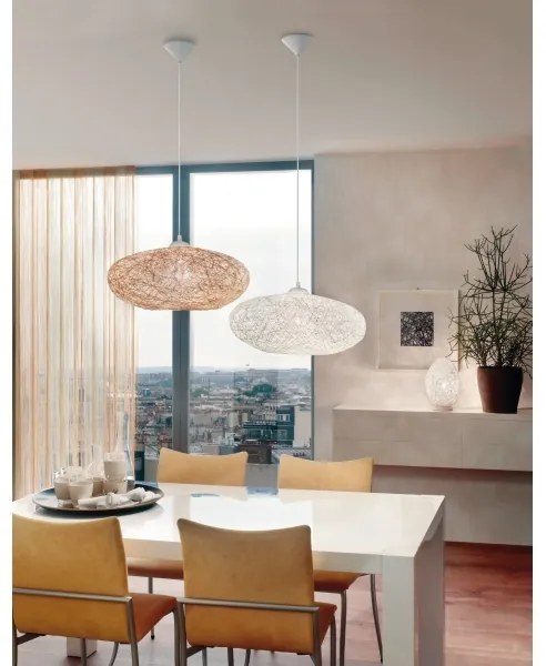 Eglo 93374 - Lampa suspendata CAMPILO 1xE27/60W/230V