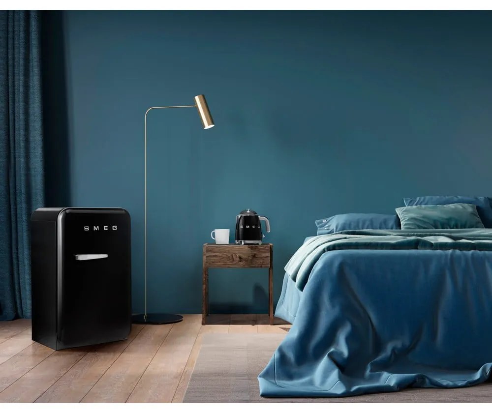 Ceainic electric negru din oțel inoxidabil 800 ml Retro Style – SMEG