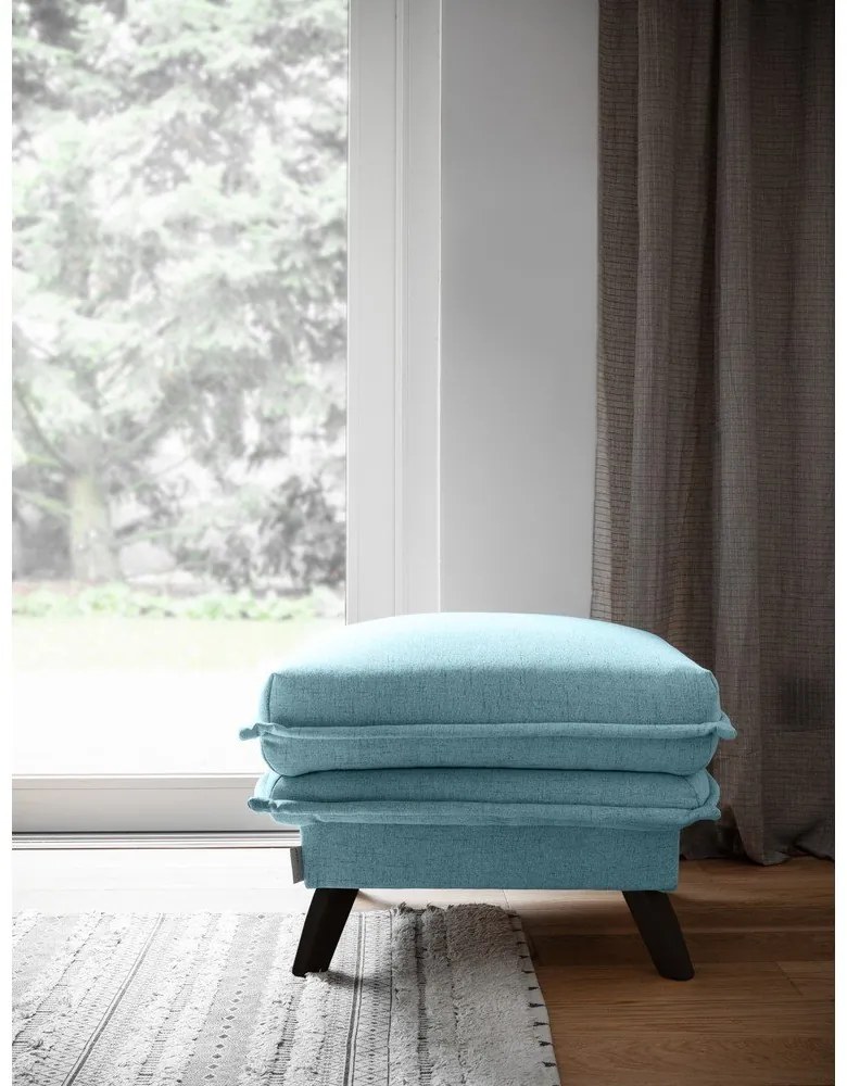 Taburet Miuform Charming Charlie, albastru deschis