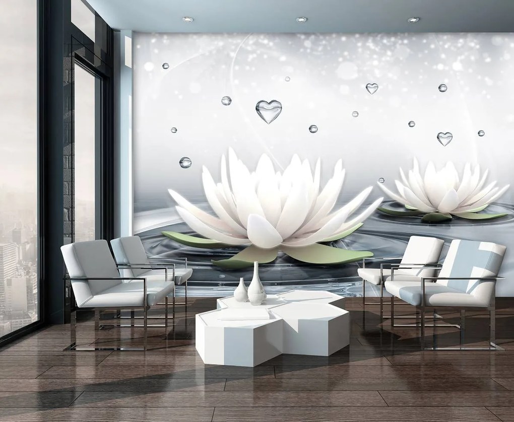 Fototapet - Lotus (152,5x104 cm)