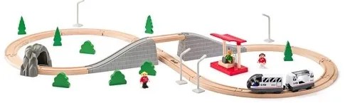 Trenuleț Woody - Sine, 45 piese