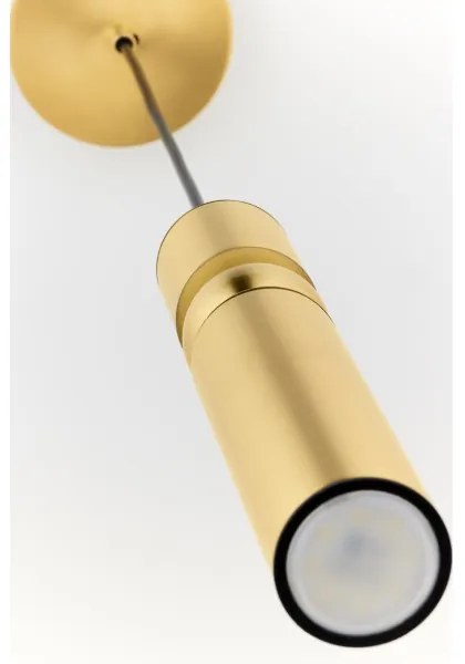 Lustră pe cablu Jupiter 2009 ALAS 1xGU10/10W/230V auriu