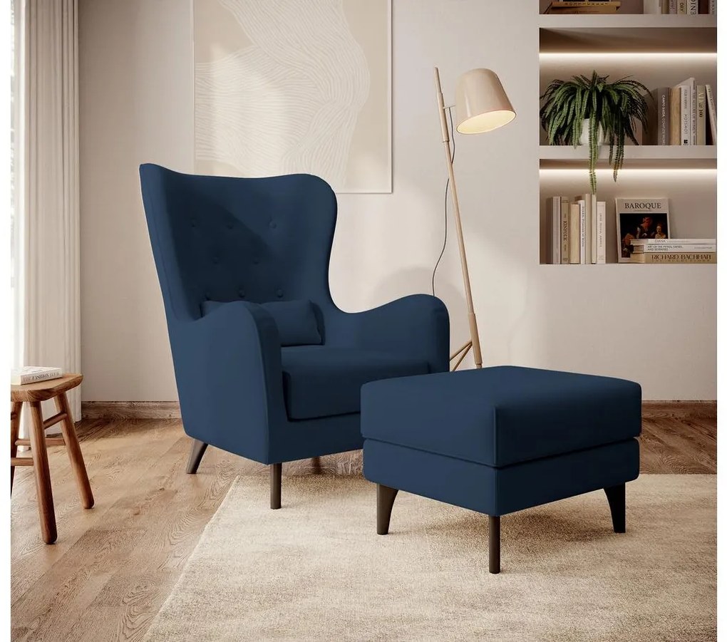 Taburete Calimero T (marin + wenge). 1099308