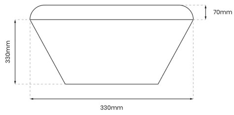 Plafonieră LED pentru baie NEMO LED/17W/230V IP44 neagră