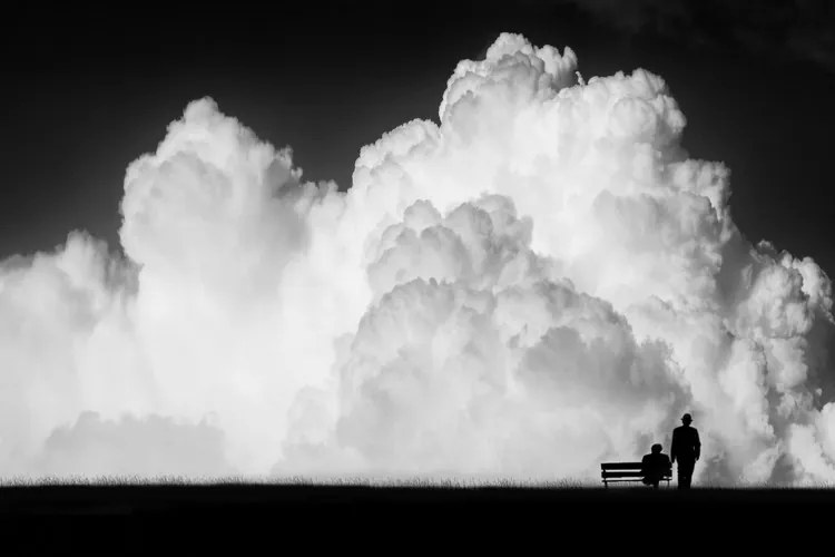 Fotografie Waiting for the Storm, Stefan Eisele