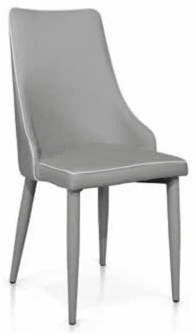 Scaun Molino, piele ecologica, structura metalica - BEJ