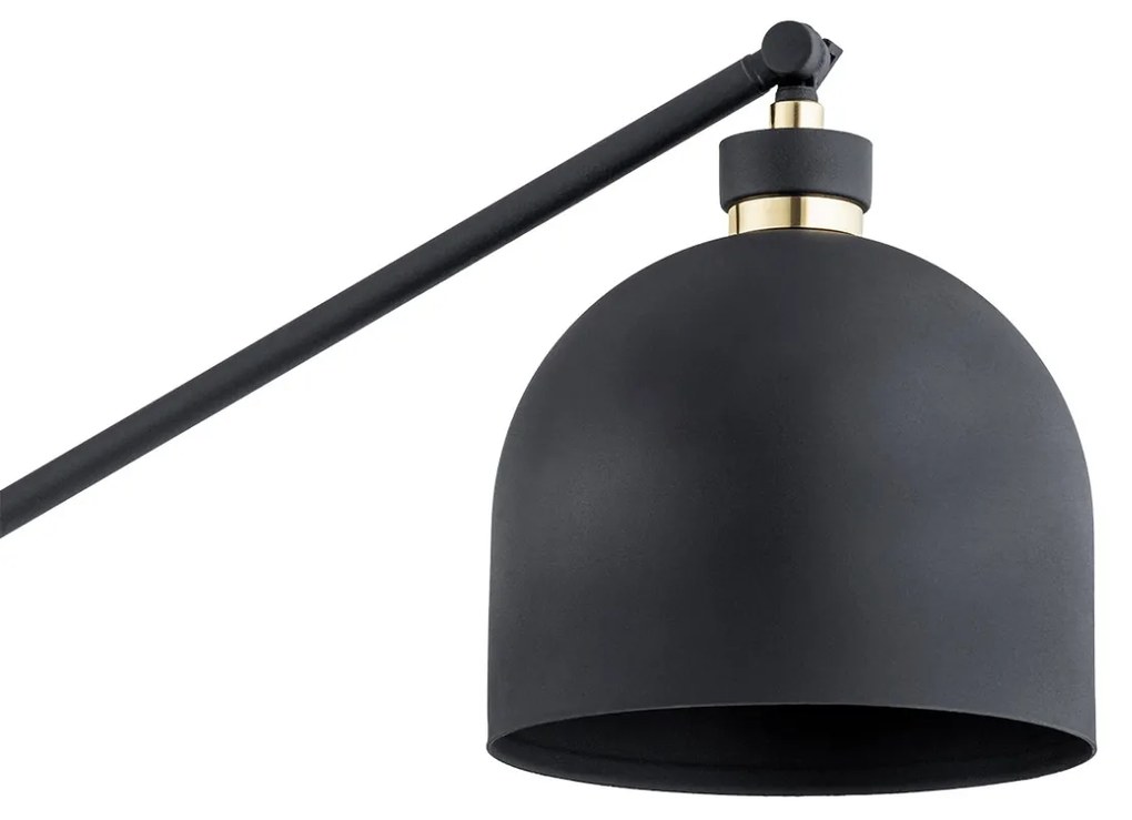 Lampadar / Lampa de podea reglabila design modern DETROIT negru