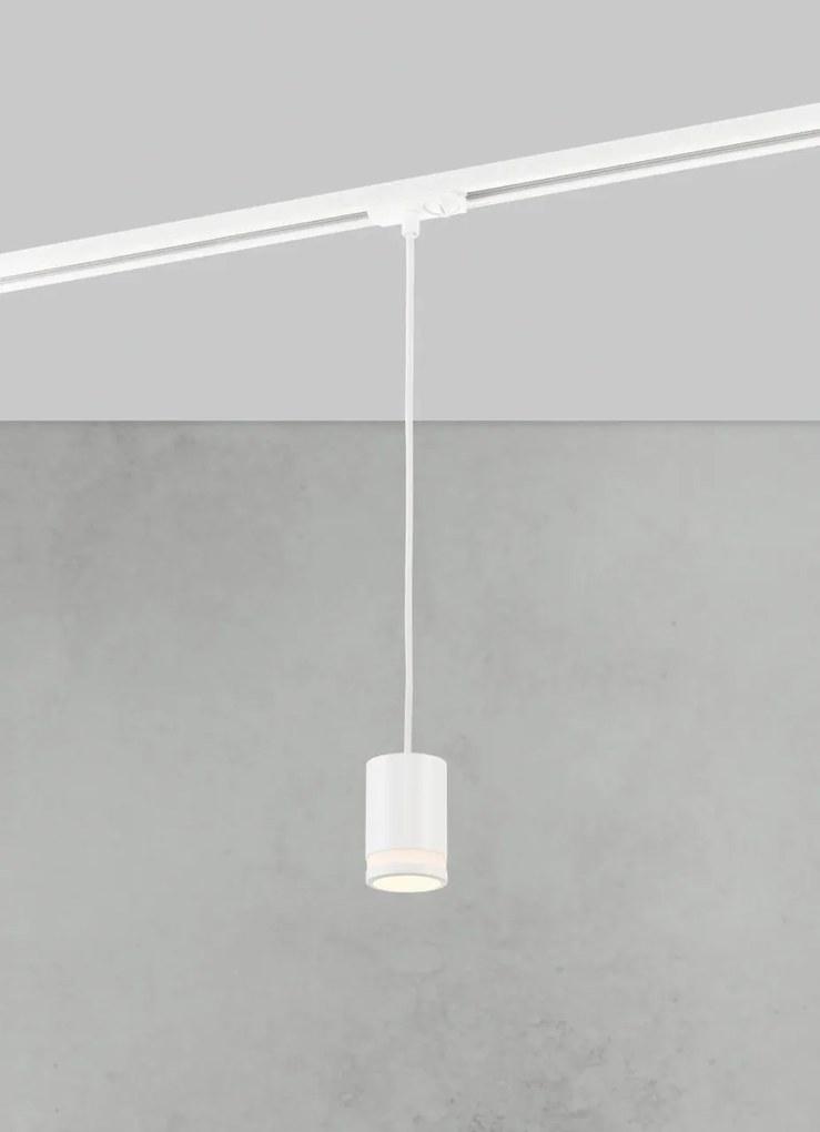 Accesoriu, Pendul Rondie alb pentru sina Nordlux Link