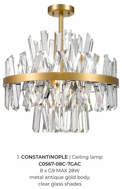 Lustra aplicata design deosebit CONSTANTINOPLE