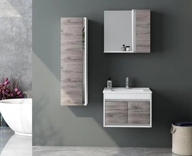 Set Mobilier Baie cu Lavoar (fara dulap) - Tigra 65