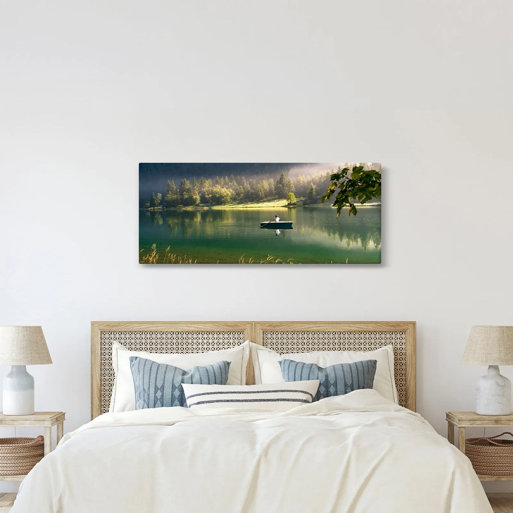 Tablou cu lac (120x50 cm)