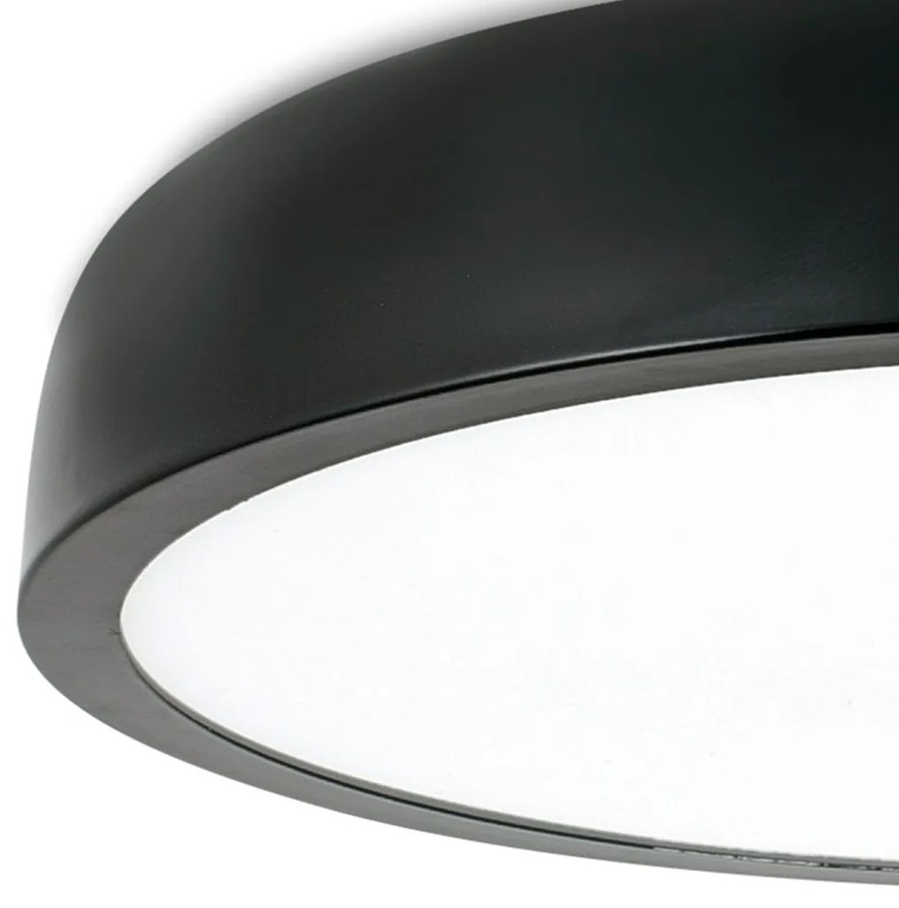 Lustra LED suspendata design circular COCOTTE D-43cm negru