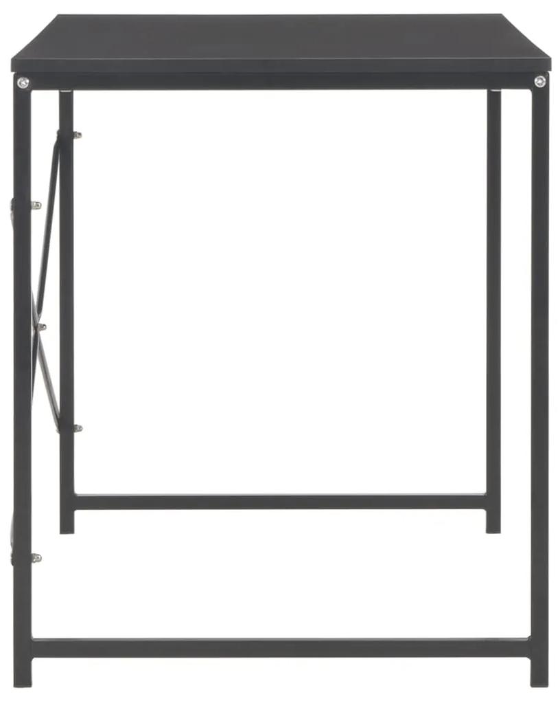 Birou de calculator, negru, 120 x 60 x 70 cm Negru, birou
