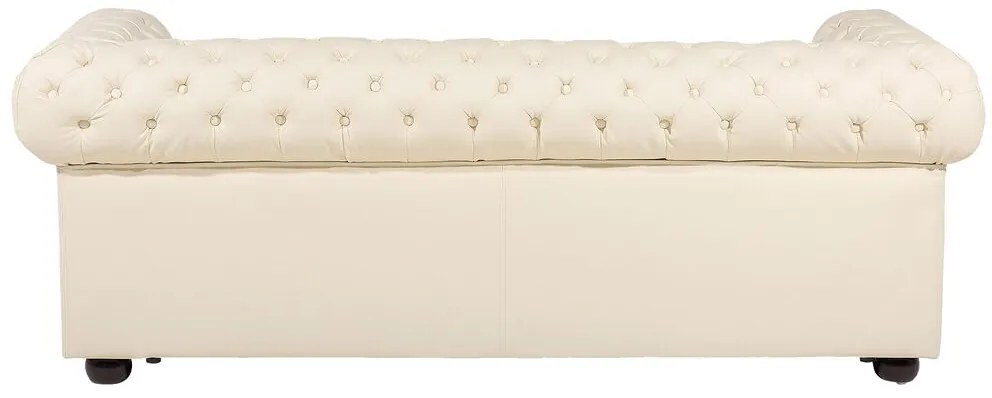 Set de ședere CHICHESTER (piele) (bej) (pentru 4 persoane). 1019056