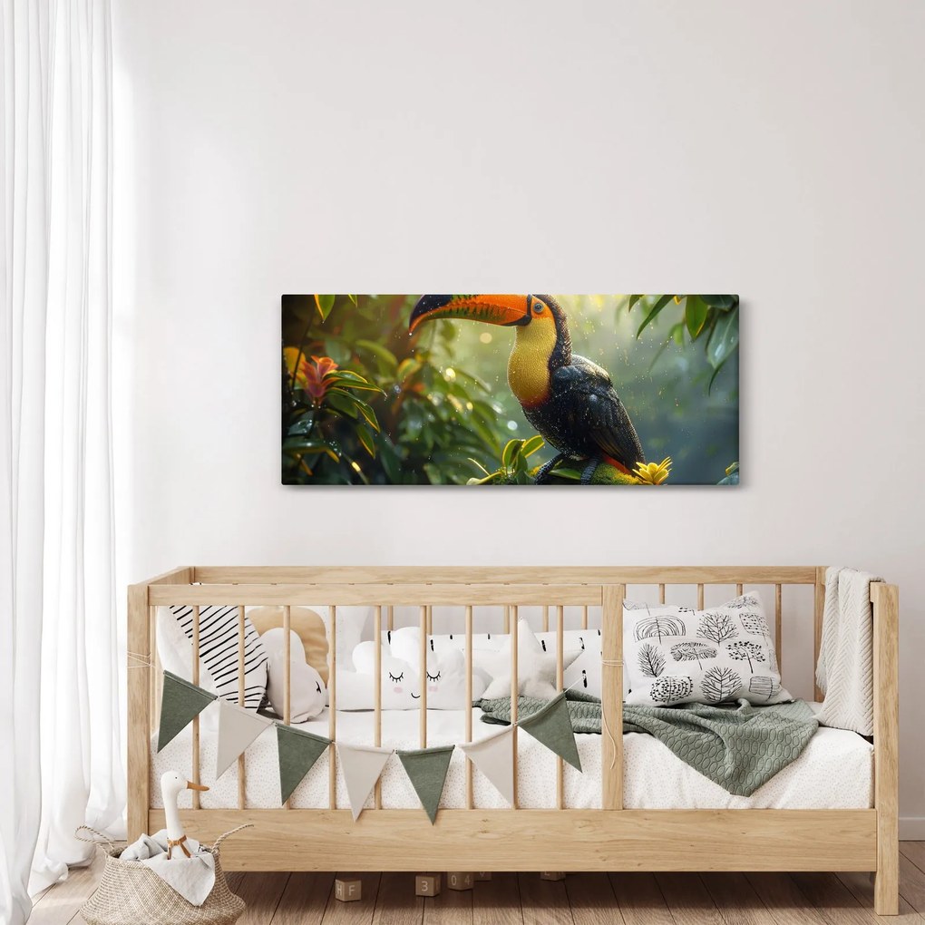 Tablou - Tukan (120x50 cm)