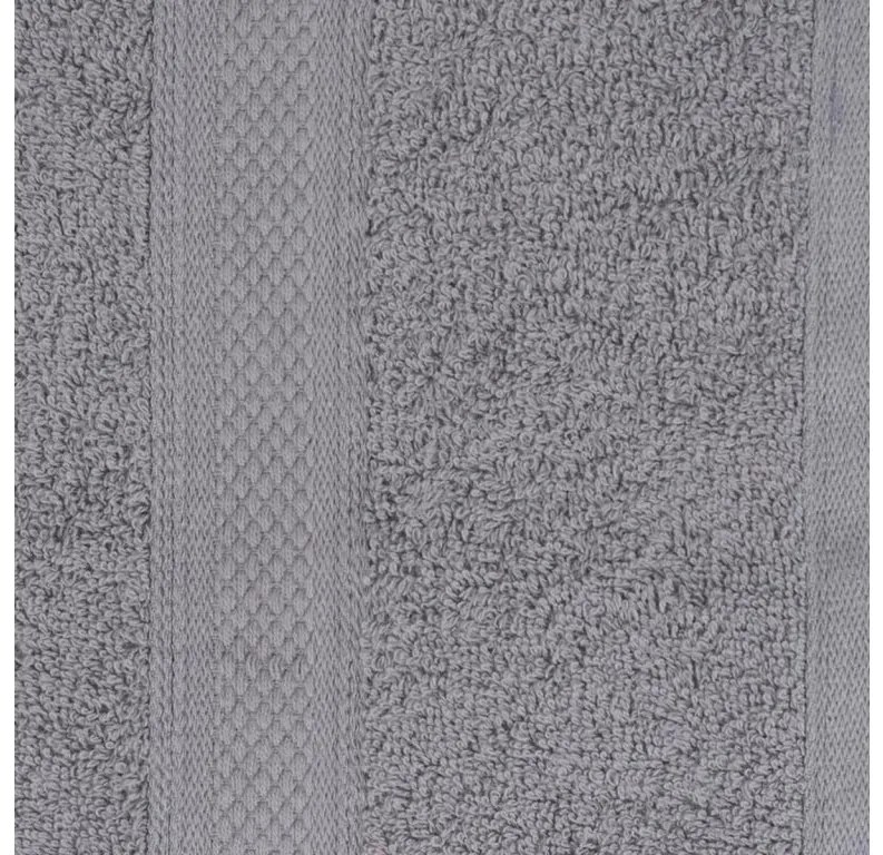 Prosop CLARYSSE ELEGANCE 60x110 cm gri, 100% bumbac