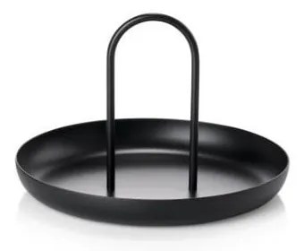 Tavă servire metalică Zone Singles, ø 20 cm, negru