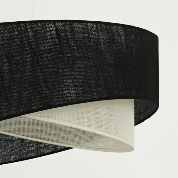 Lustră LED pe cablu Brilagi LYRA 1xE27/15W/230V negru/crem