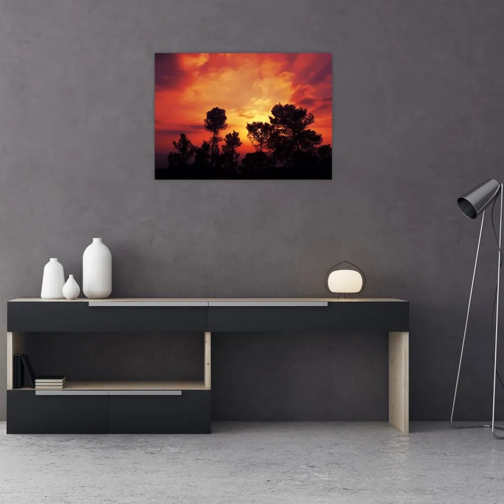 Tablou apus de soare (70x50 cm)