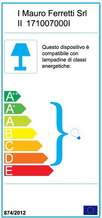 Veioză neagră cu abajur din metal (înălțime 40 cm) World Industry – Mauro Ferretti