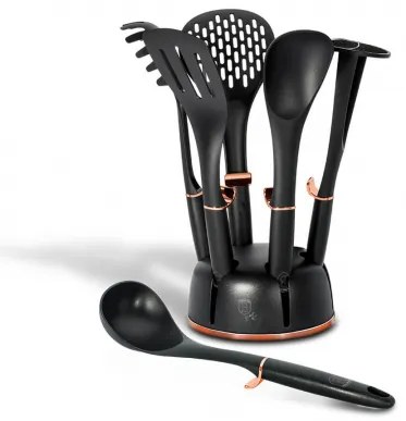 Set ustensile de bucatarie (7 piese) Black Rose Collection Berlinger Haus BH 6209