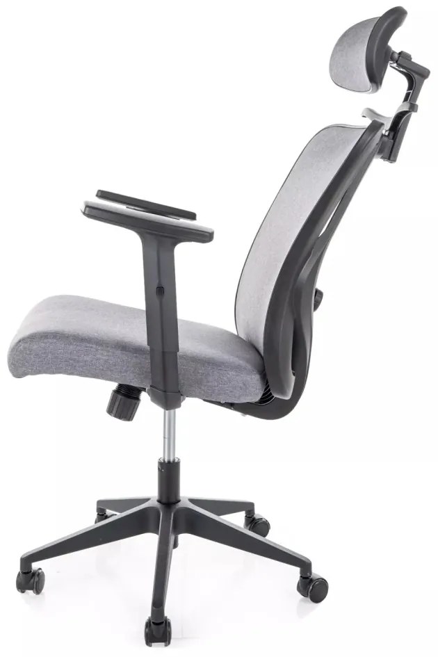 Scaun de birou Q080M material gri