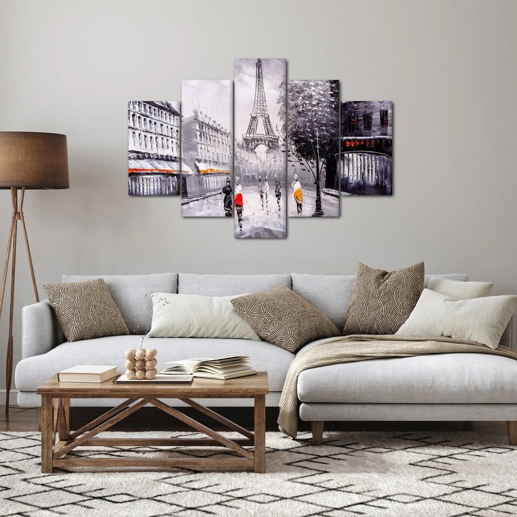 Tablou - Pictură în ulei, Paris (150x105 cm)