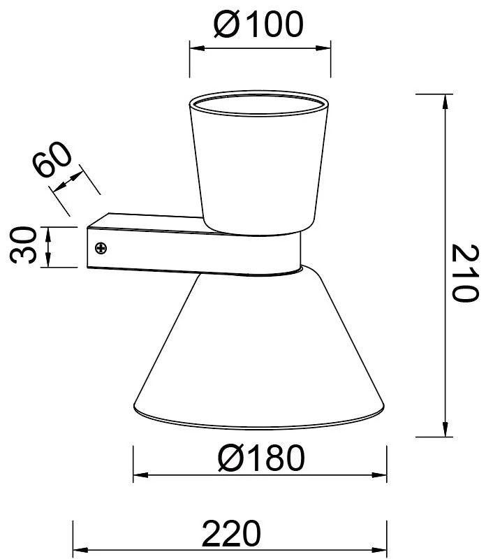 Aplica de perete LED design modern NEW YORK II