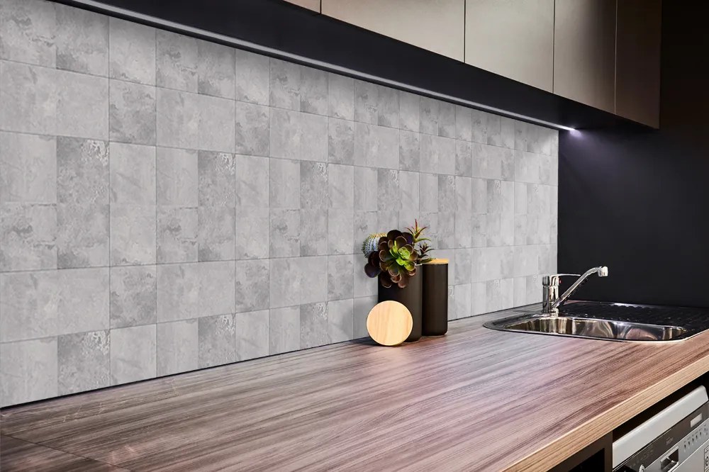 Panou decorativ perete Patchwork concret